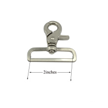 Big Size 2 Inches Metal Hook Snap Hook Metal Swivel Hook